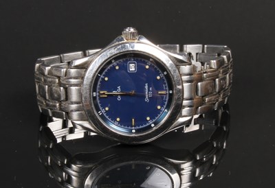 Lot 5 - An Omega Seamaster steel cased gentleman's...