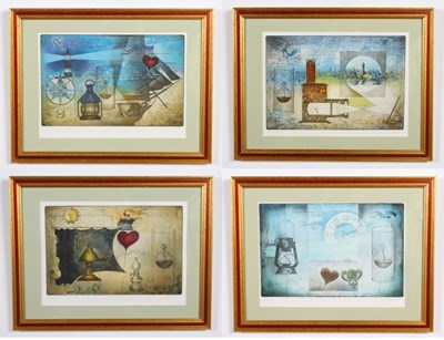 Lot 377 - Barndell, Scientific instruments, a set of...