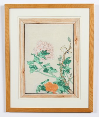 Lot 385 - English School, 20th Century, Chrysanthemum...