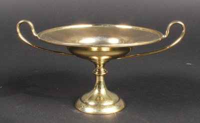 Lot 36 - An early 20th century silver gilt twin handled...
