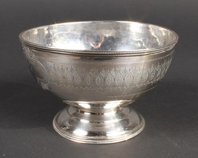 Lot 37 - A Victorian silver sugar bowl, of circular...
