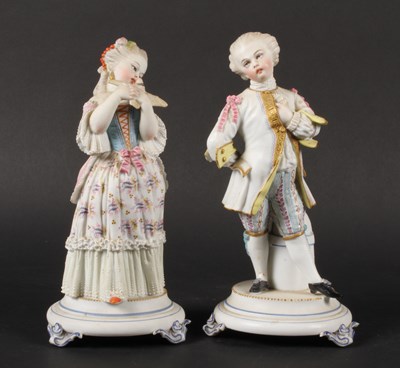 Lot 121 - A pair of 19th century French Jean Gille...