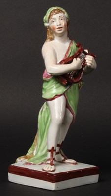 Lot 123 - An early 19th century pearlware figure of...