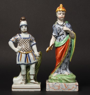 Lot 134 - A Staffordshire pearlware figure depicting...