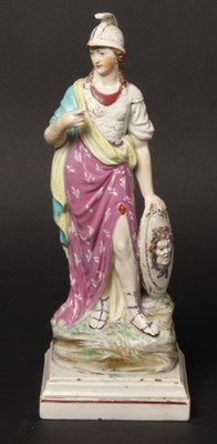 Lot 124 - A rare Neale & co. pearlware figure depicting...