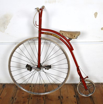 Lot 662 - A child's penny farthing bicycle, inscribed...