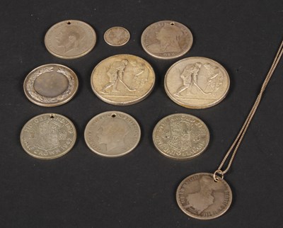 Lot 68 - A collection of UK silver coins, to include...