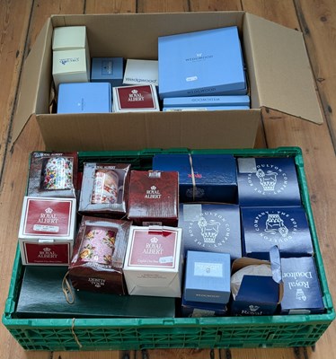 Lot 717 - A collection of Wedgwood Jasperware blue and...