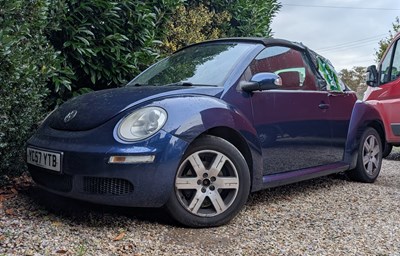Lot 1 - A 2007 Volkswagen Beetle Luna 1.4l, two door,...