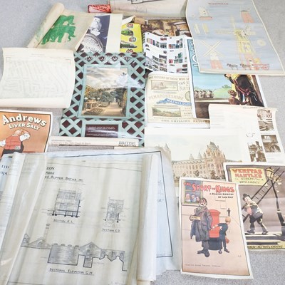 Lot 415 - A collection of various vintage posters, unframed