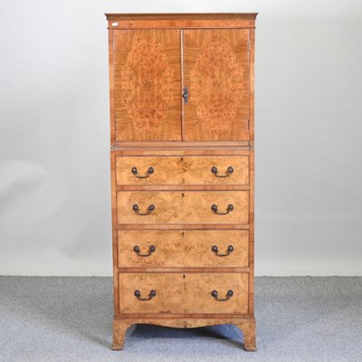 Lot 698 - A 1930's walnut cabinet