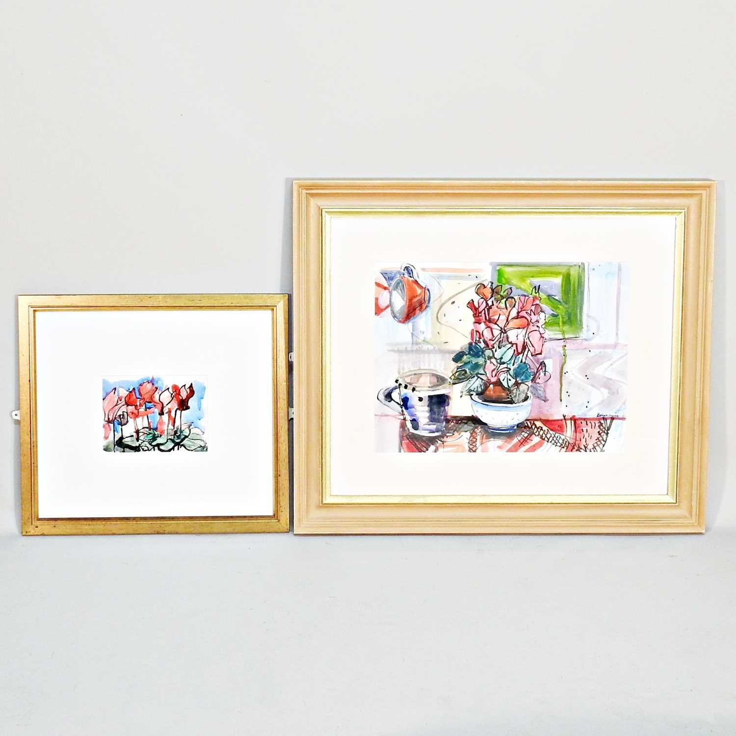 Lot 271 - Brian Innes, contemporary, still life of