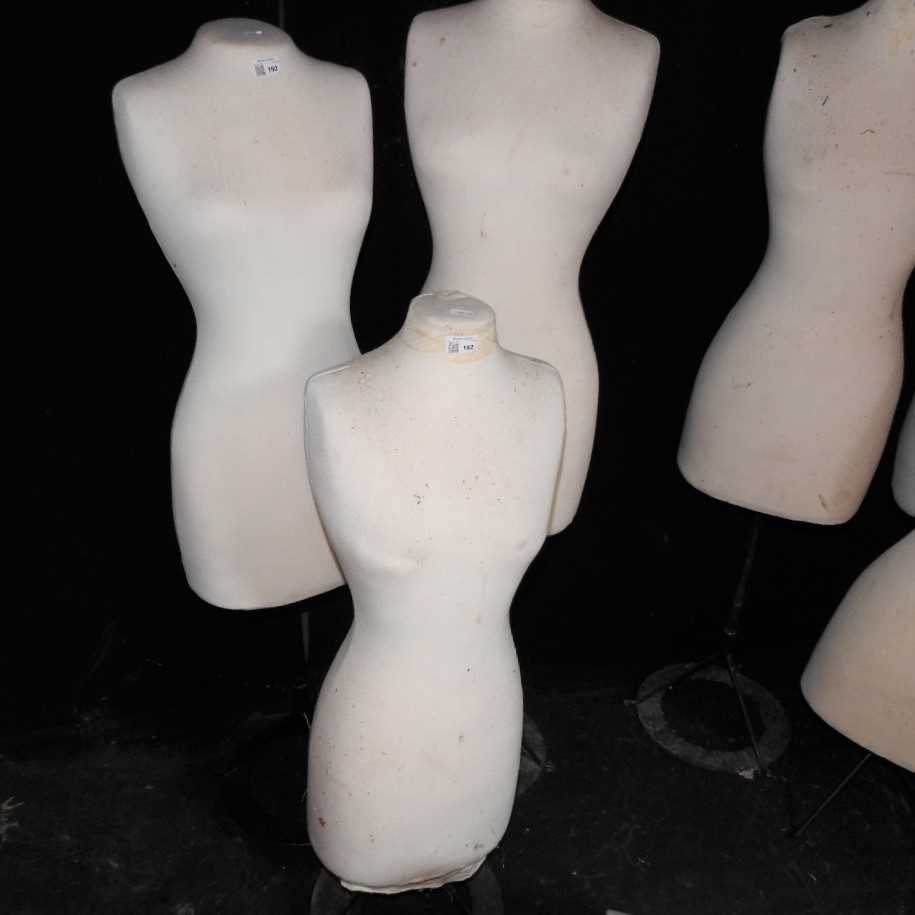 Lot 192 - Three dress maker's dummies