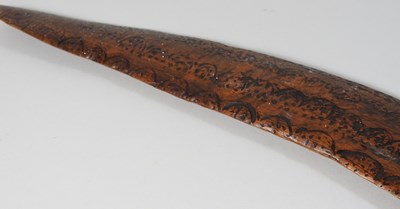 Lot 142 - An antique boomerang