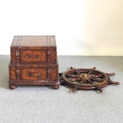 Lot 776 - A chest of drawers