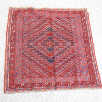 Lot 364 - A Turkish woollen rug