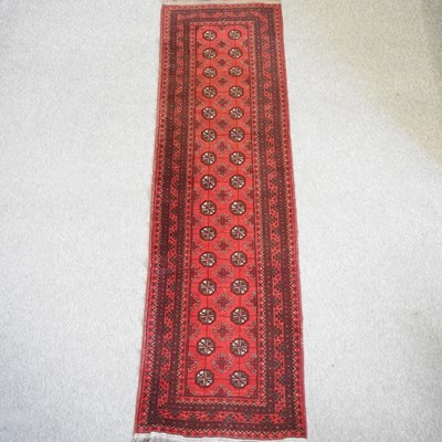 Lot 745 - A Bokhara woollen runner