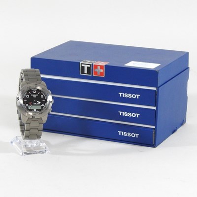 Lot 80 - A Tissot Touch gentleman's wristwatch