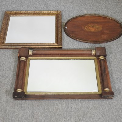 Lot 550 - An Edwardian inlaid serving tray