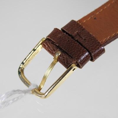 Lot 83 - A 1960's Longines gold plated gentleman's wristwatch