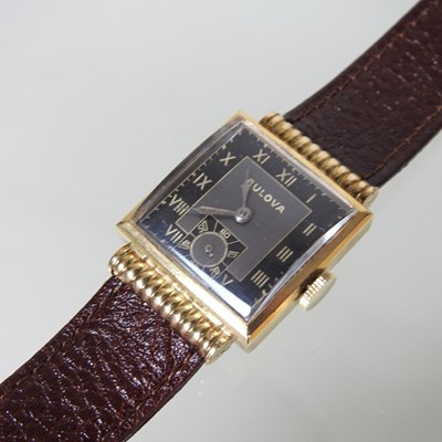 Lot 86 - A vintage Bulova wristwatch