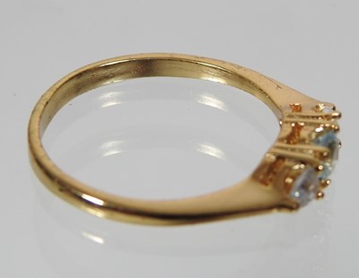 Lot 12 - An unmarked diamond full hoop eternity ring