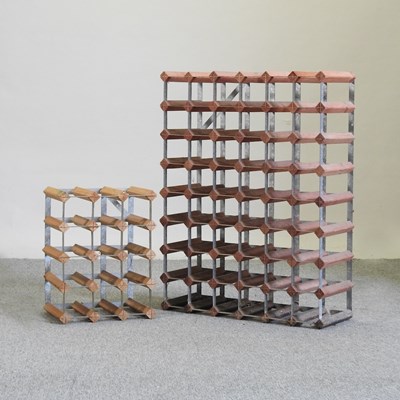 Lot 354 - A wine rack