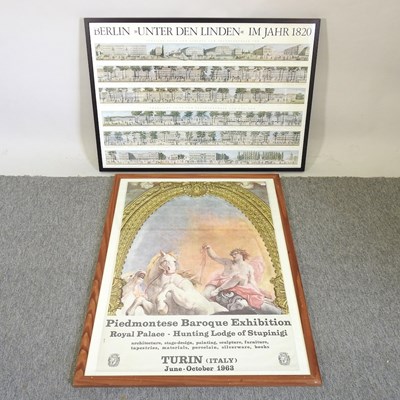 Lot 209 - A Baroque exhibition poster