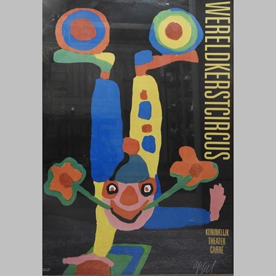 Lot 243 - A Wereldkerstcircus poster