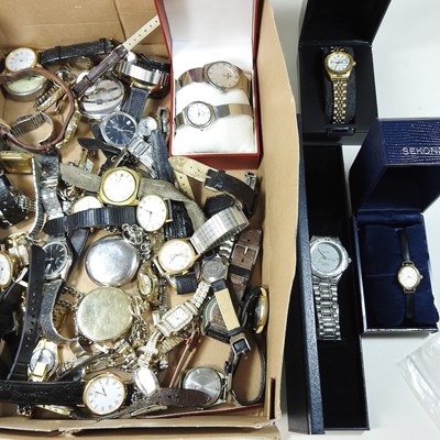 Lot 45 - A collection of wristwatches