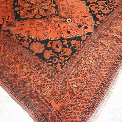 Lot 480 - A Turkish carpet