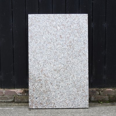 Lot 334 - A large section of polished granite