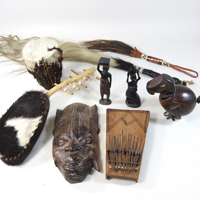 Lot 153 - A collection of tribal items