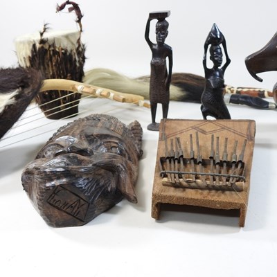 Lot 153 - A collection of tribal items