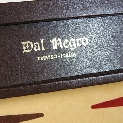 Lot 131 - An Italian Dal Negro backgammon set