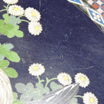 Lot 217 - An early 20th century Chinese cloisonne dish