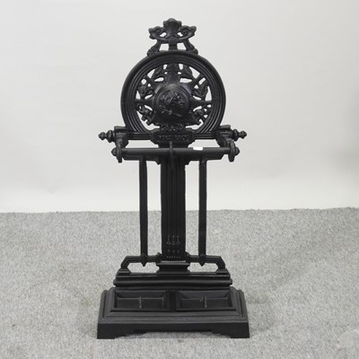 Lot 70 - A Victorian style metal stick stand