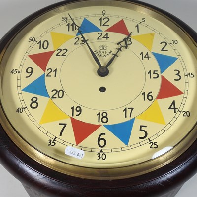 Lot 251 - A modern dial clock