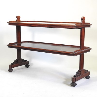 Lot 227 - A Victorian mahogany buffet