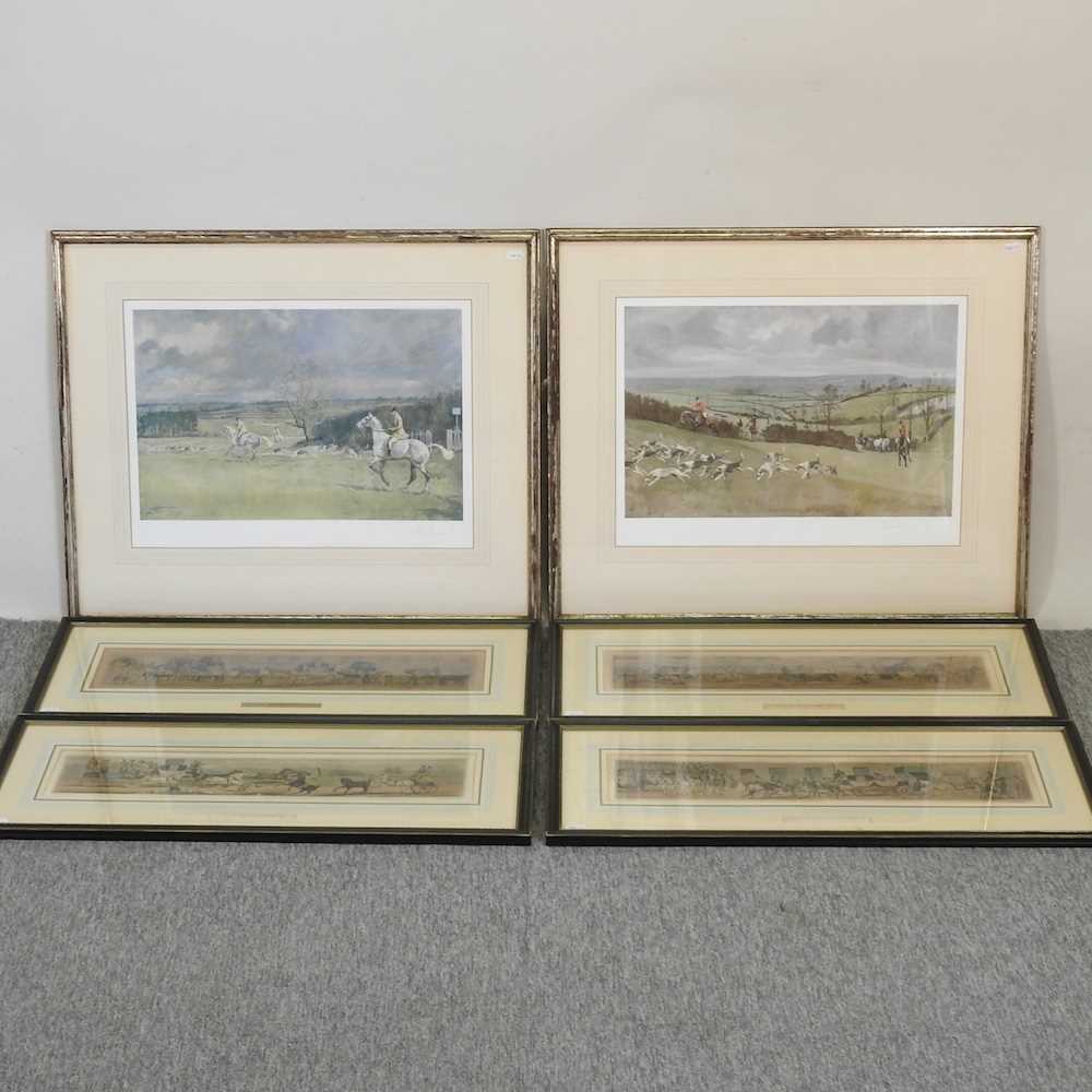 Lot 613 - A set of four 19th century engravings