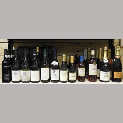 Lot 84 - A collection of wine and champagne