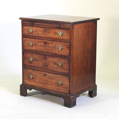 Lot 349 - A George III mahogany bachelor's chest