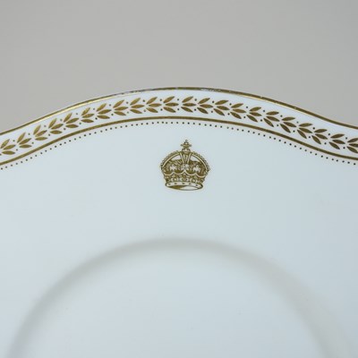Lot 122 - A Royal Staffordshire porcelain menu board