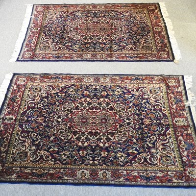 Lot 521 - A pair of Persian rugs