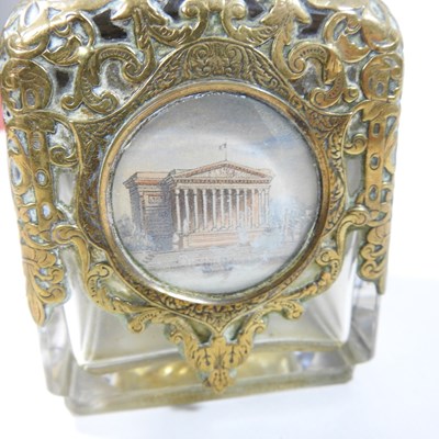 Lot 20 - A French gilt mounted perfume bottle
