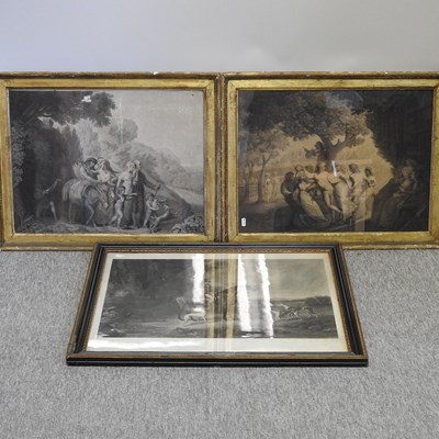 Lot 600 - A pair of 19th century engravings