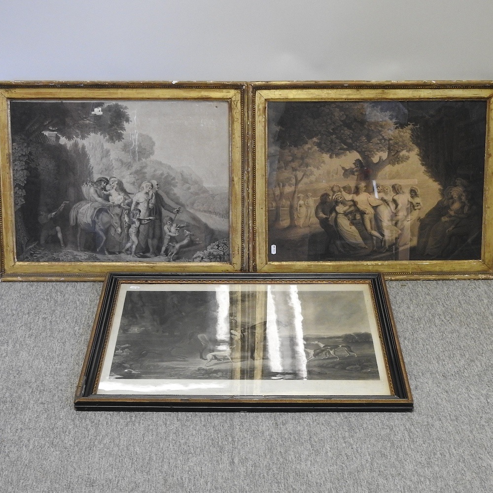 Lot 600 - A Pair Of 19th Century Engravings