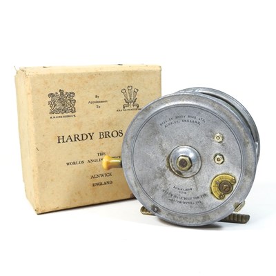 Lot 163 - A Hardy Bros Silex Major fishing reel