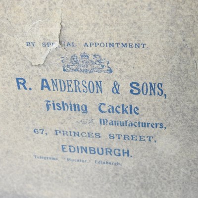 Lot 99 - An Anderson and Sons fishing reel