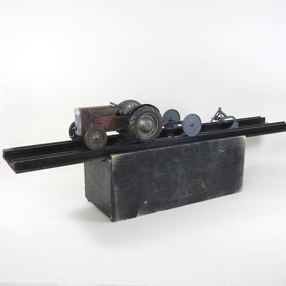 Lot 180 - A 1950's Ferguson Tractor Demonstration Model salesman's scale model tractor